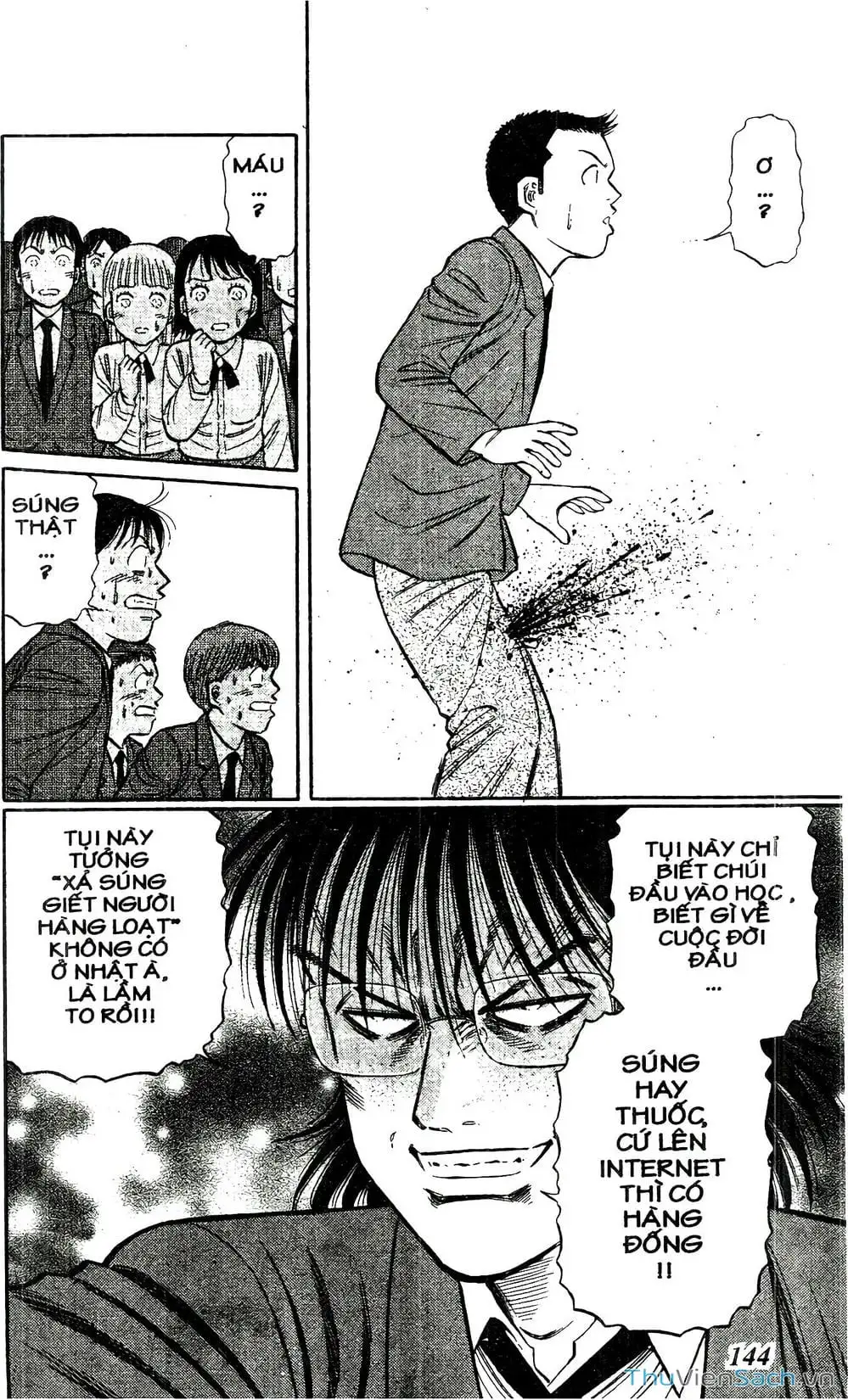 Truyện Tranh Hộ Chiếu Xanh - Passport Blue trang 4