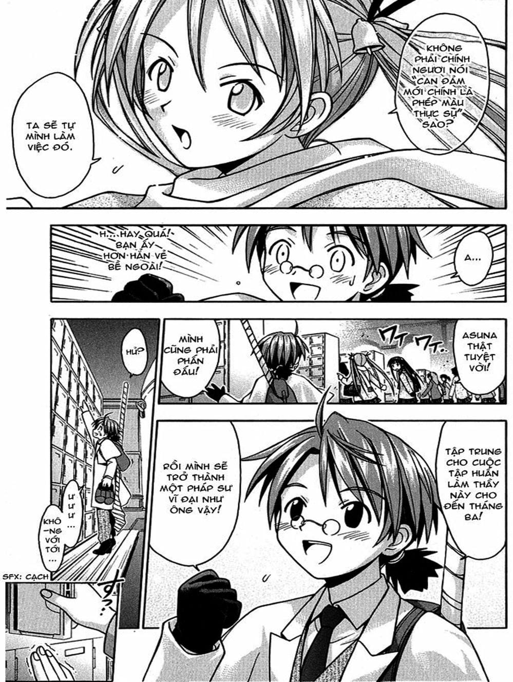 Truyện Tranh Pháp Sư Tí Hon Negima - Mahou Sensei Negima! trang 10