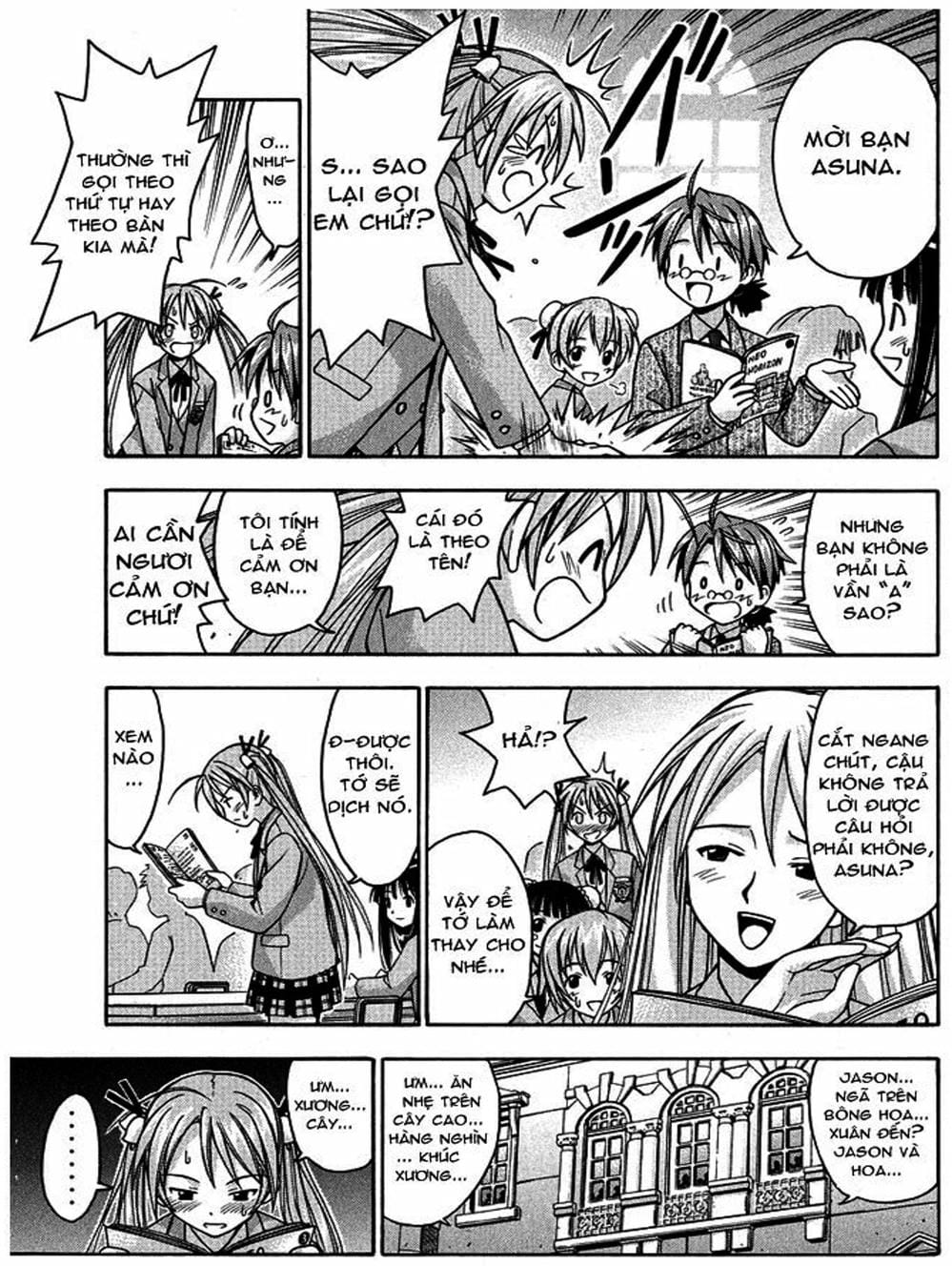 Truyện Tranh Pháp Sư Tí Hon Negima - Mahou Sensei Negima! trang 10