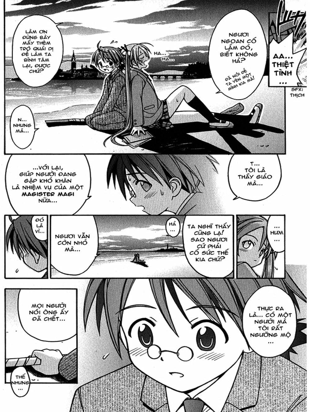 Truyện Tranh Pháp Sư Tí Hon Negima - Mahou Sensei Negima! trang 10