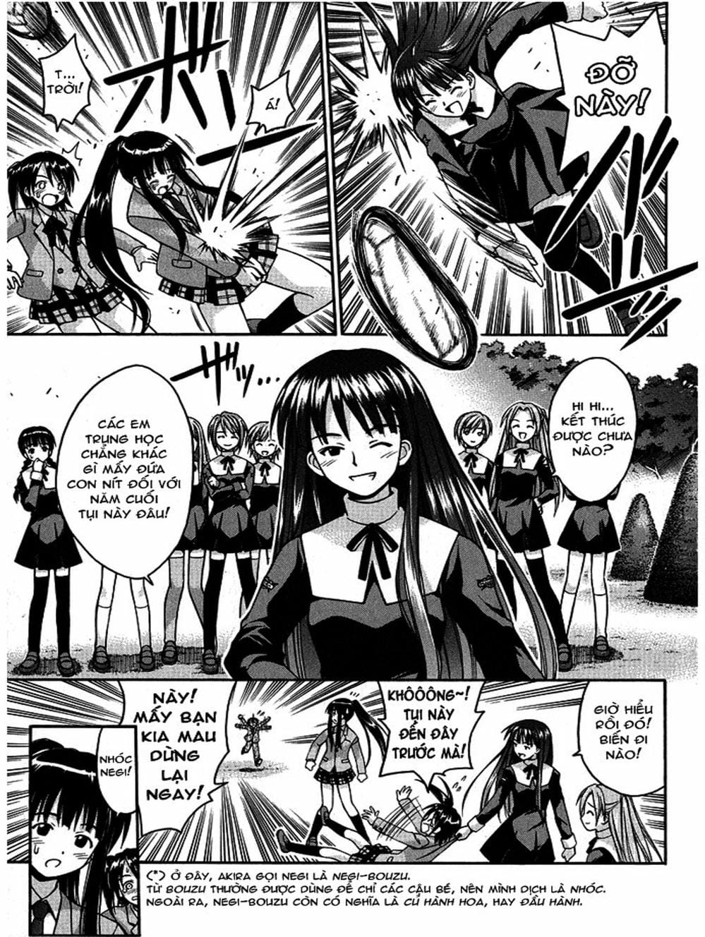 Truyện Tranh Pháp Sư Tí Hon Negima - Mahou Sensei Negima! trang 10