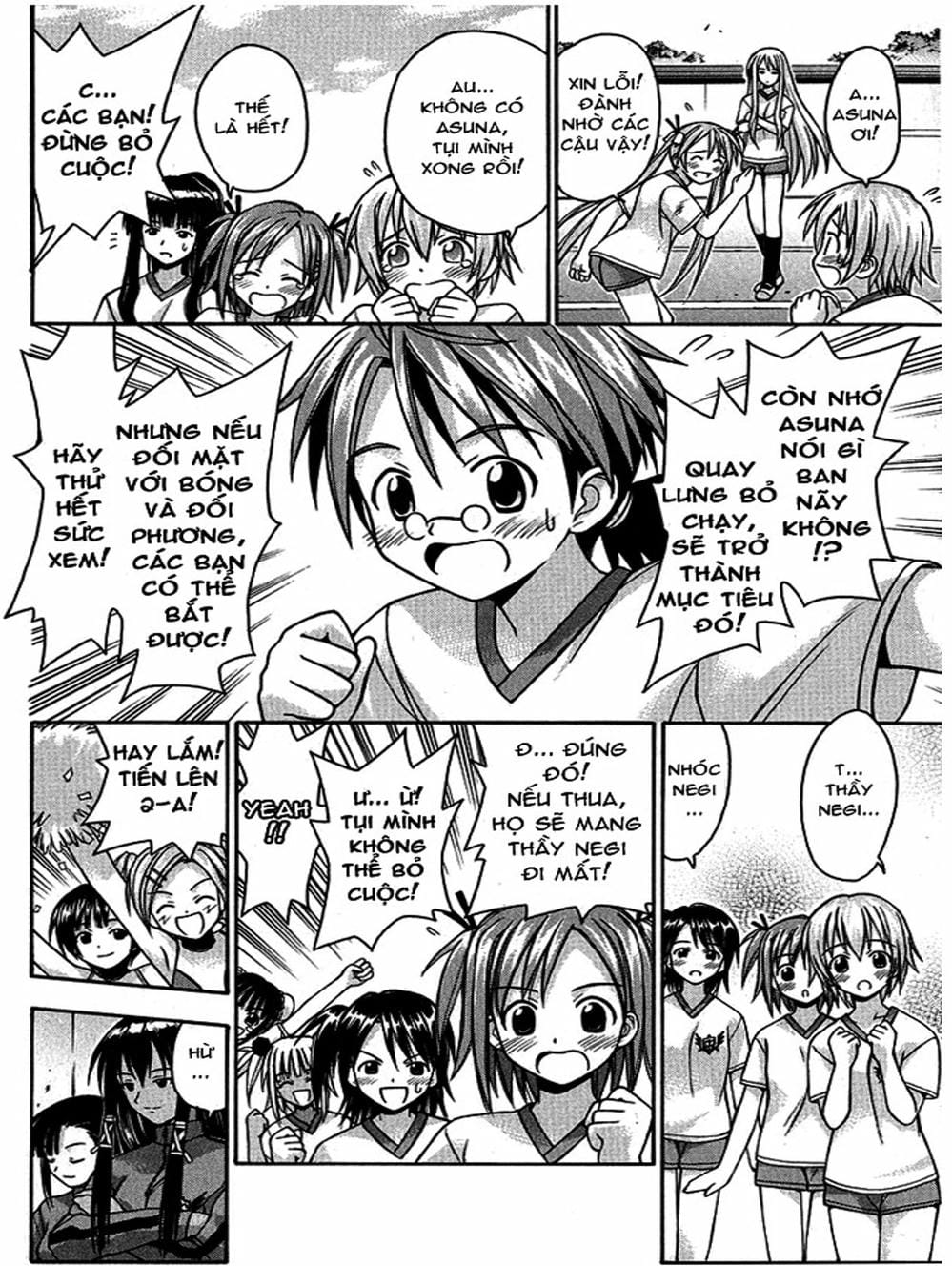 Truyện Tranh Pháp Sư Tí Hon Negima - Mahou Sensei Negima! trang 10