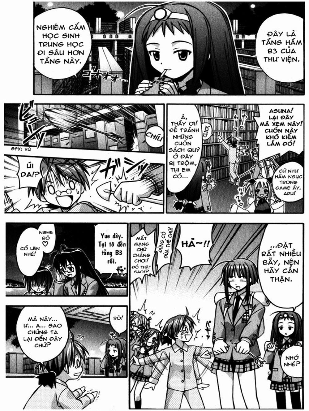 Truyện Tranh Pháp Sư Tí Hon Negima - Mahou Sensei Negima! trang 10