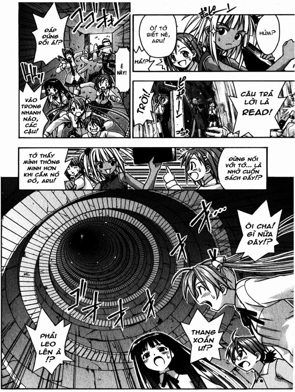 Truyện Tranh Pháp Sư Tí Hon Negima - Mahou Sensei Negima! trang 10