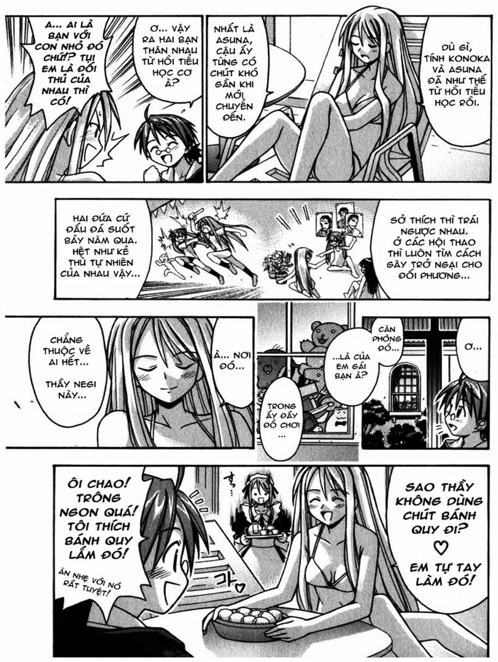 Truyện Tranh Pháp Sư Tí Hon Negima - Mahou Sensei Negima! trang 10