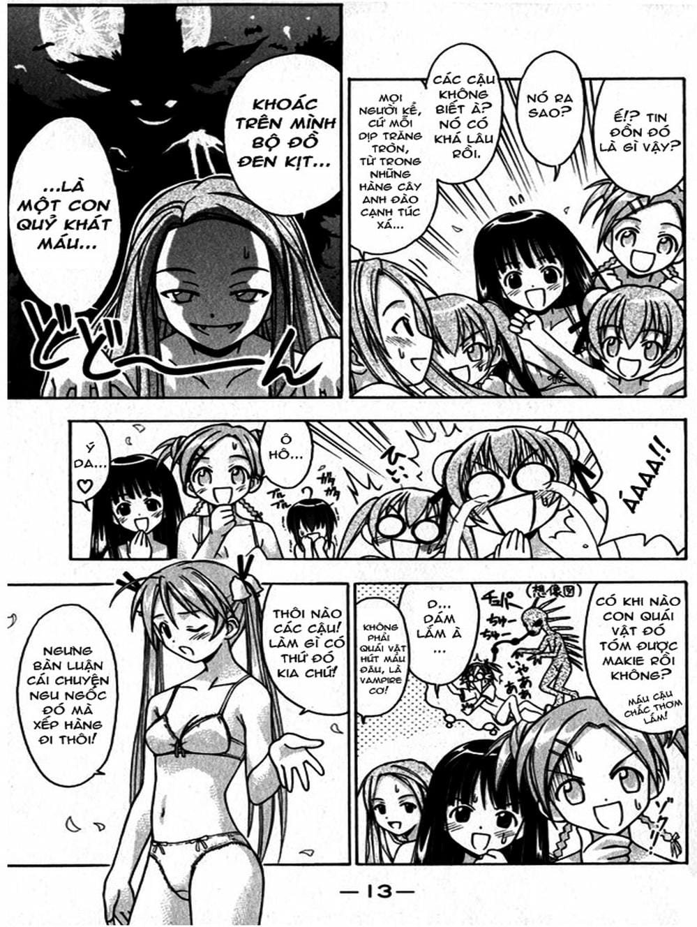 Truyện Tranh Pháp Sư Tí Hon Negima - Mahou Sensei Negima! trang 10