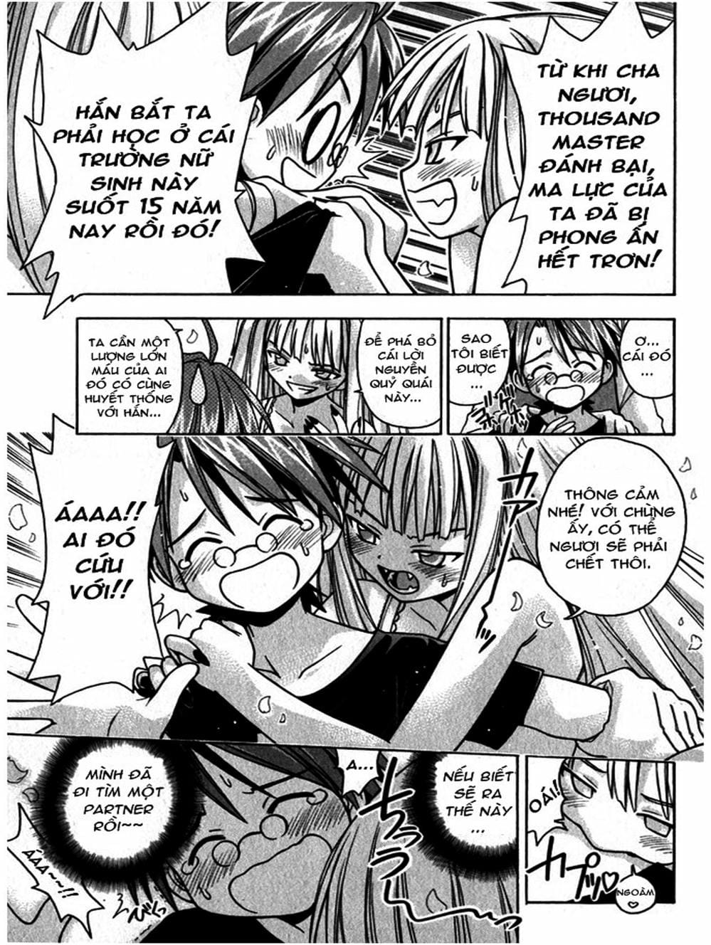 Truyện Tranh Pháp Sư Tí Hon Negima - Mahou Sensei Negima! trang 10