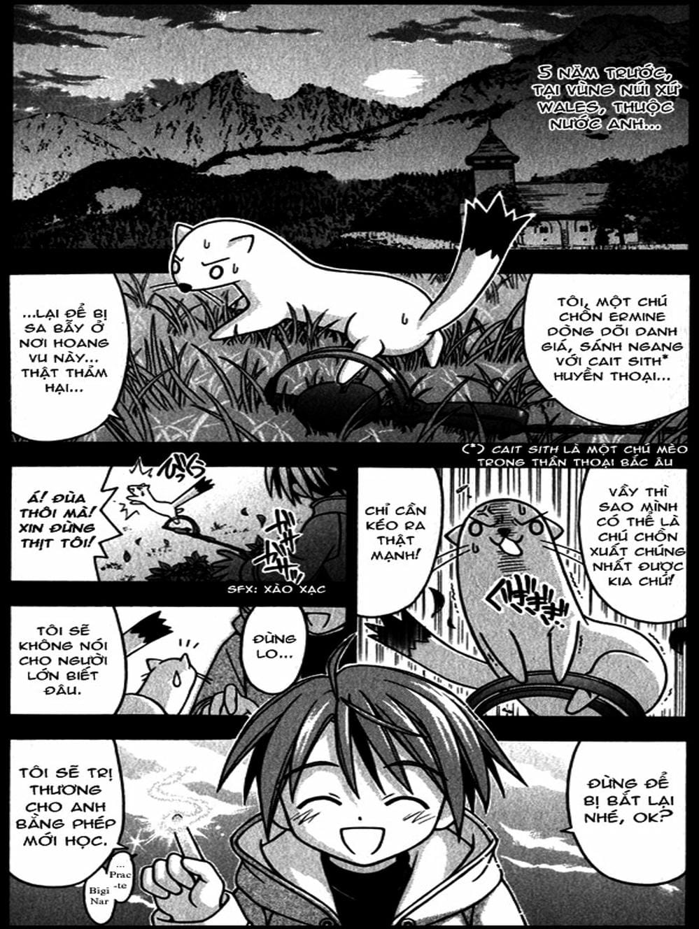 Truyện Tranh Pháp Sư Tí Hon Negima - Mahou Sensei Negima! trang 10