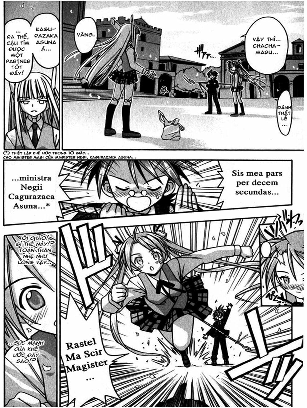 Truyện Tranh Pháp Sư Tí Hon Negima - Mahou Sensei Negima! trang 10