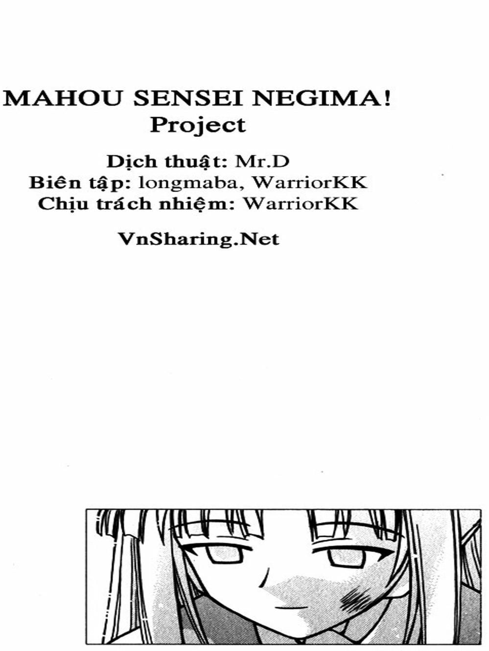 Truyện Tranh Pháp Sư Tí Hon Negima - Mahou Sensei Negima! trang 10