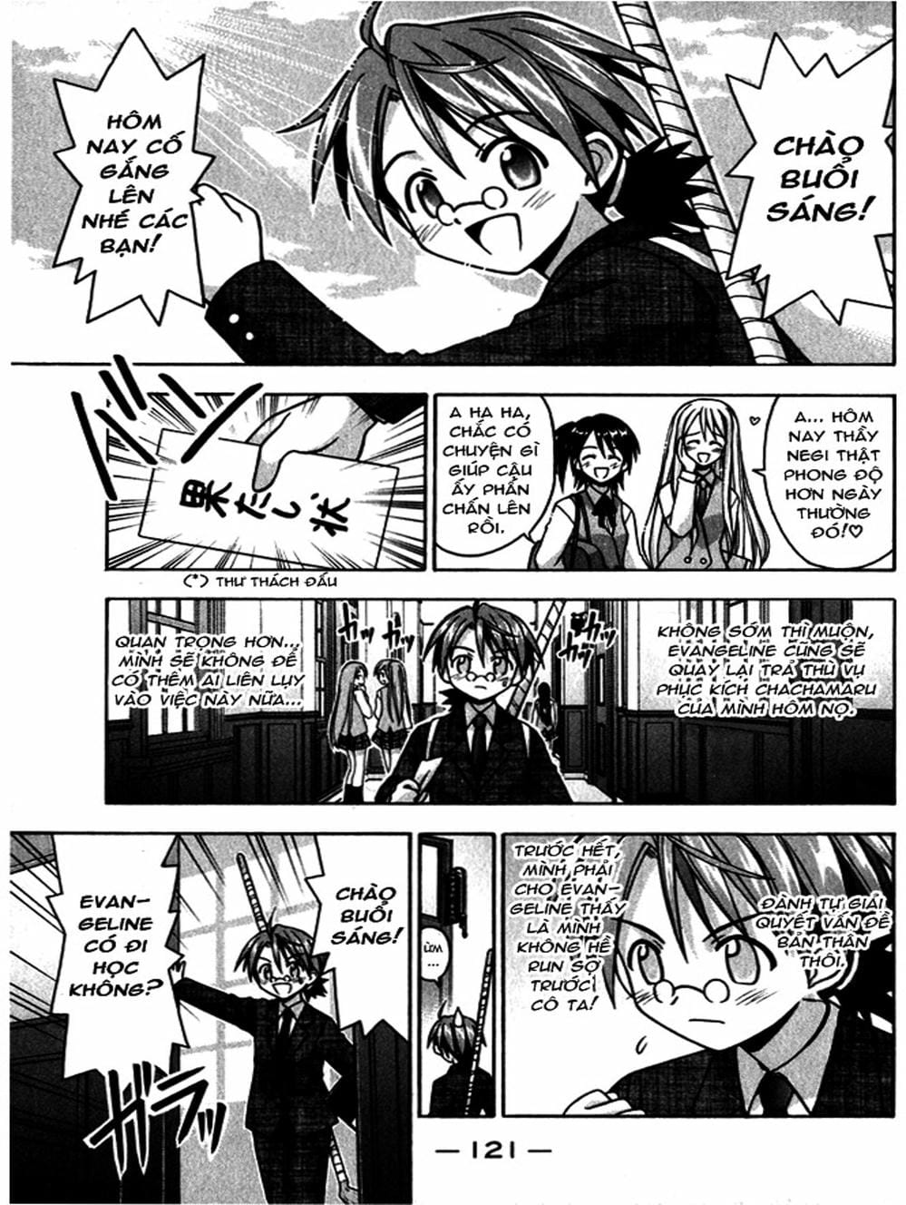 Truyện Tranh Pháp Sư Tí Hon Negima - Mahou Sensei Negima! trang 10