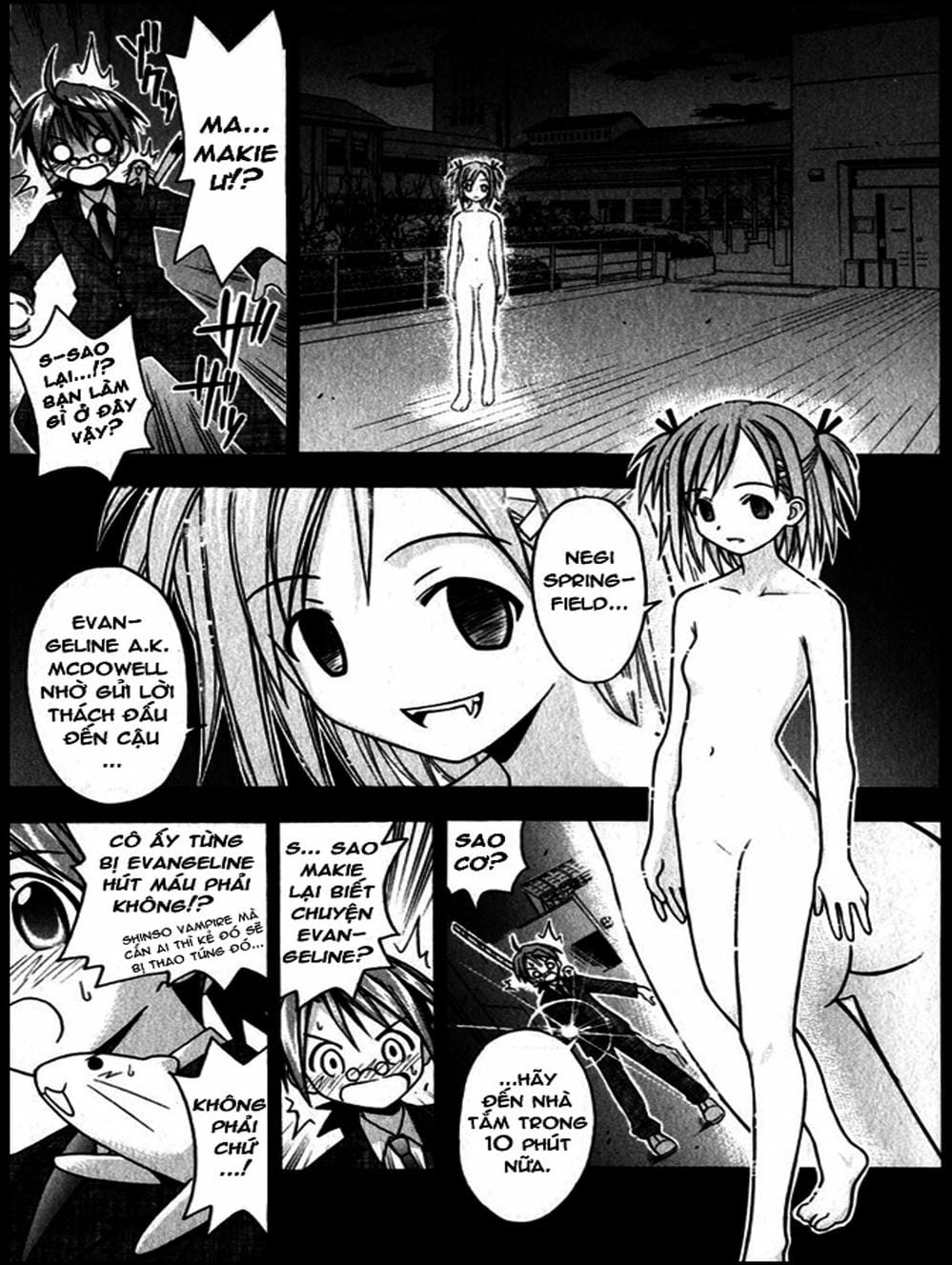 Truyện Tranh Pháp Sư Tí Hon Negima - Mahou Sensei Negima! trang 10