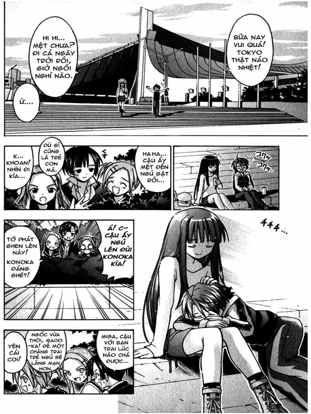 Truyện Tranh Pháp Sư Tí Hon Negima - Mahou Sensei Negima! trang 10