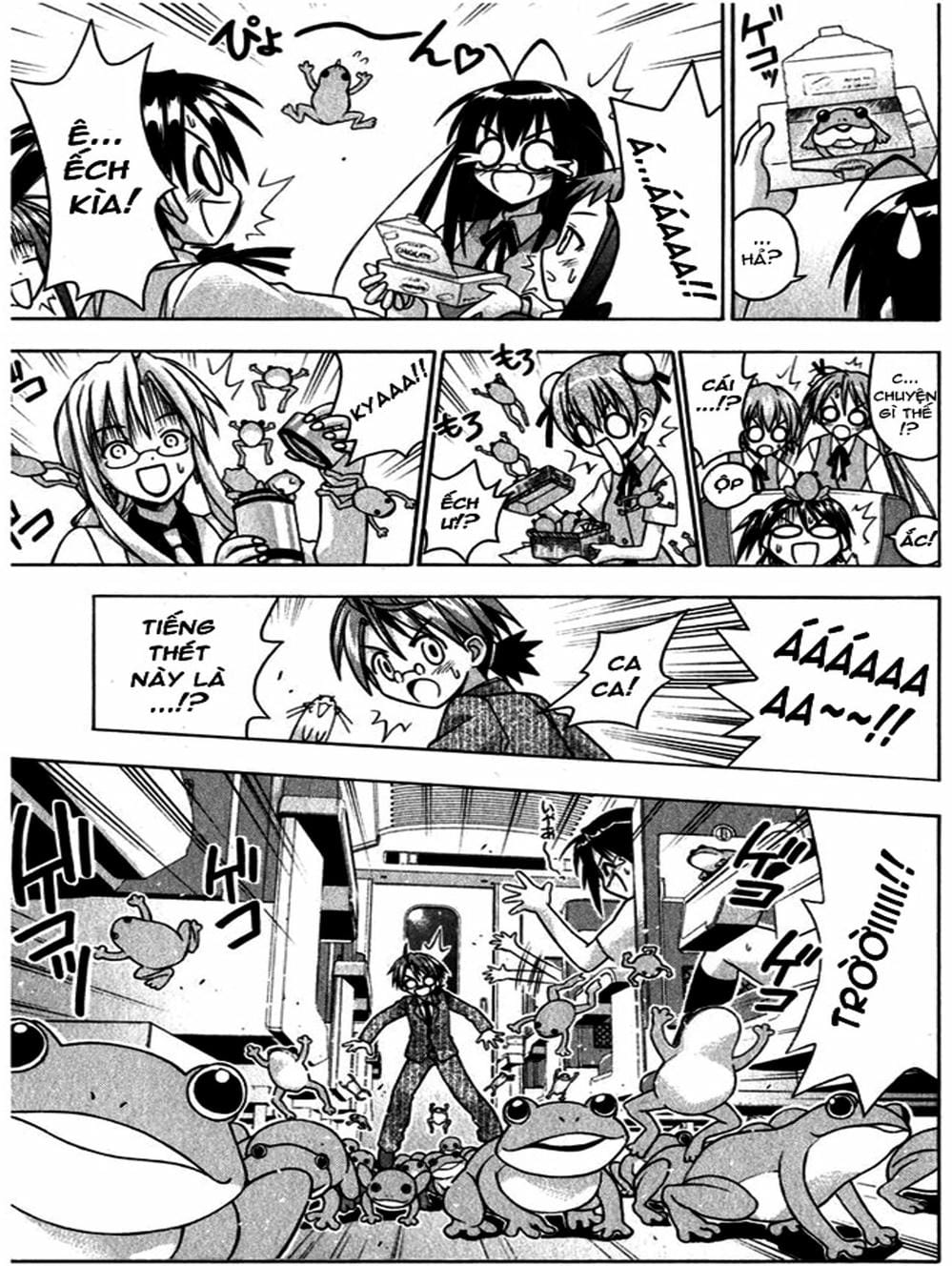 Truyện Tranh Pháp Sư Tí Hon Negima - Mahou Sensei Negima! trang 10