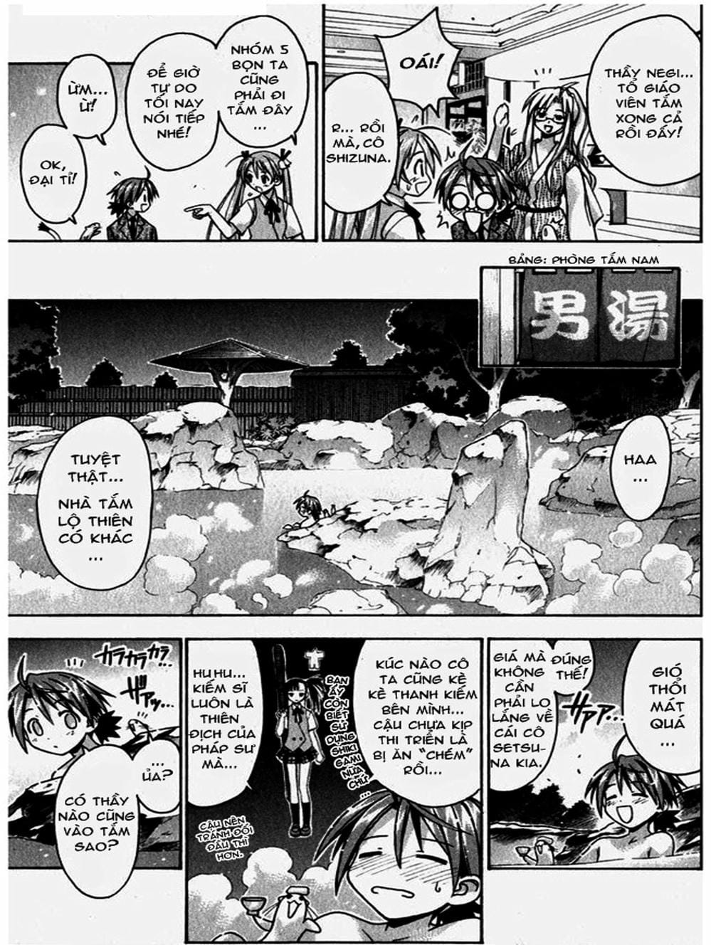 Truyện Tranh Pháp Sư Tí Hon Negima - Mahou Sensei Negima! trang 10