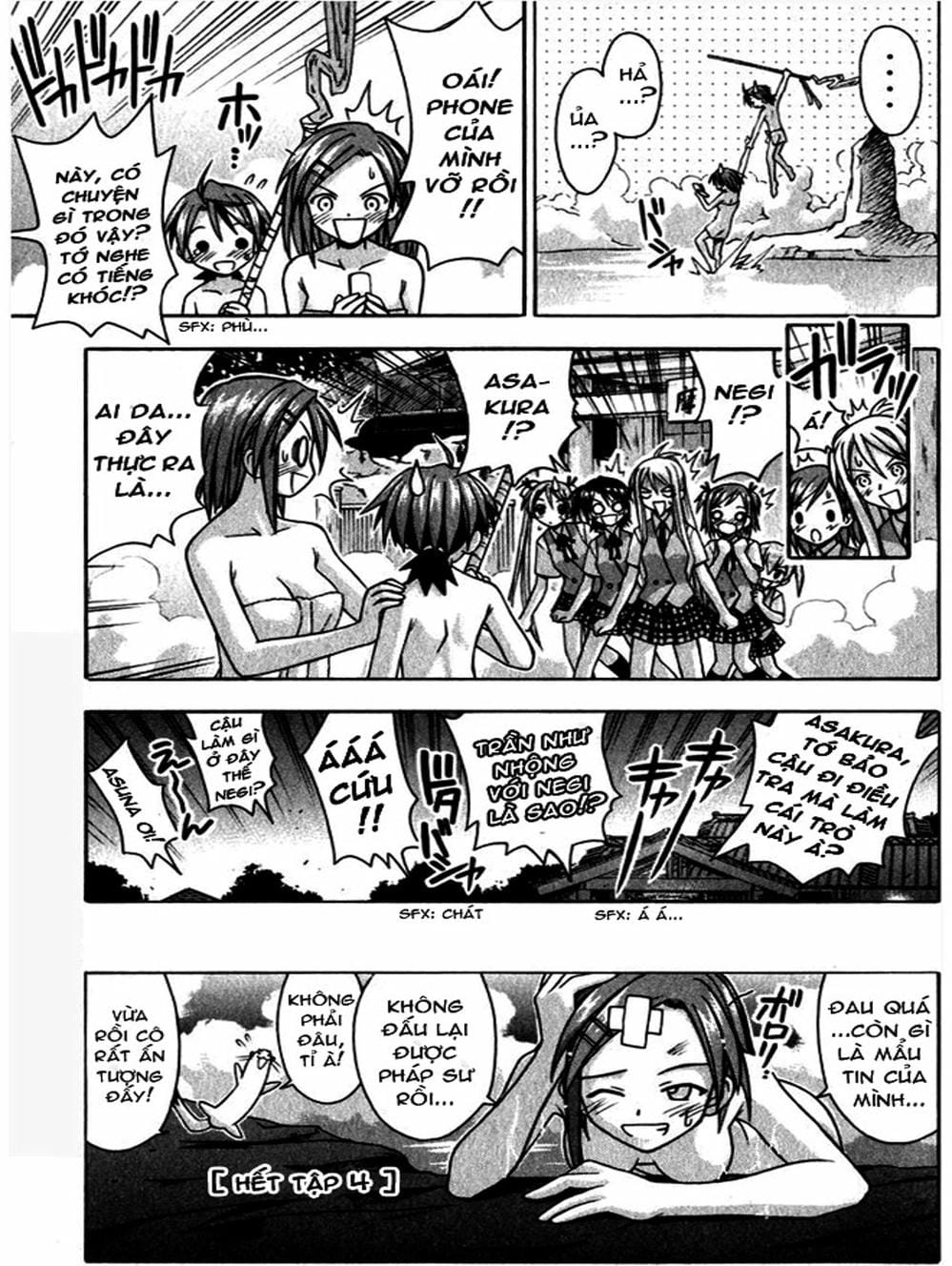 Truyện Tranh Pháp Sư Tí Hon Negima - Mahou Sensei Negima! trang 10