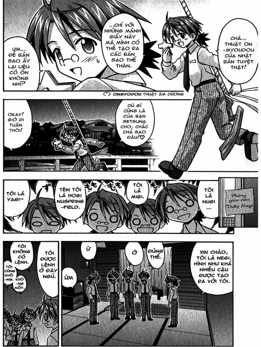 Truyện Tranh Pháp Sư Tí Hon Negima - Mahou Sensei Negima! trang 10