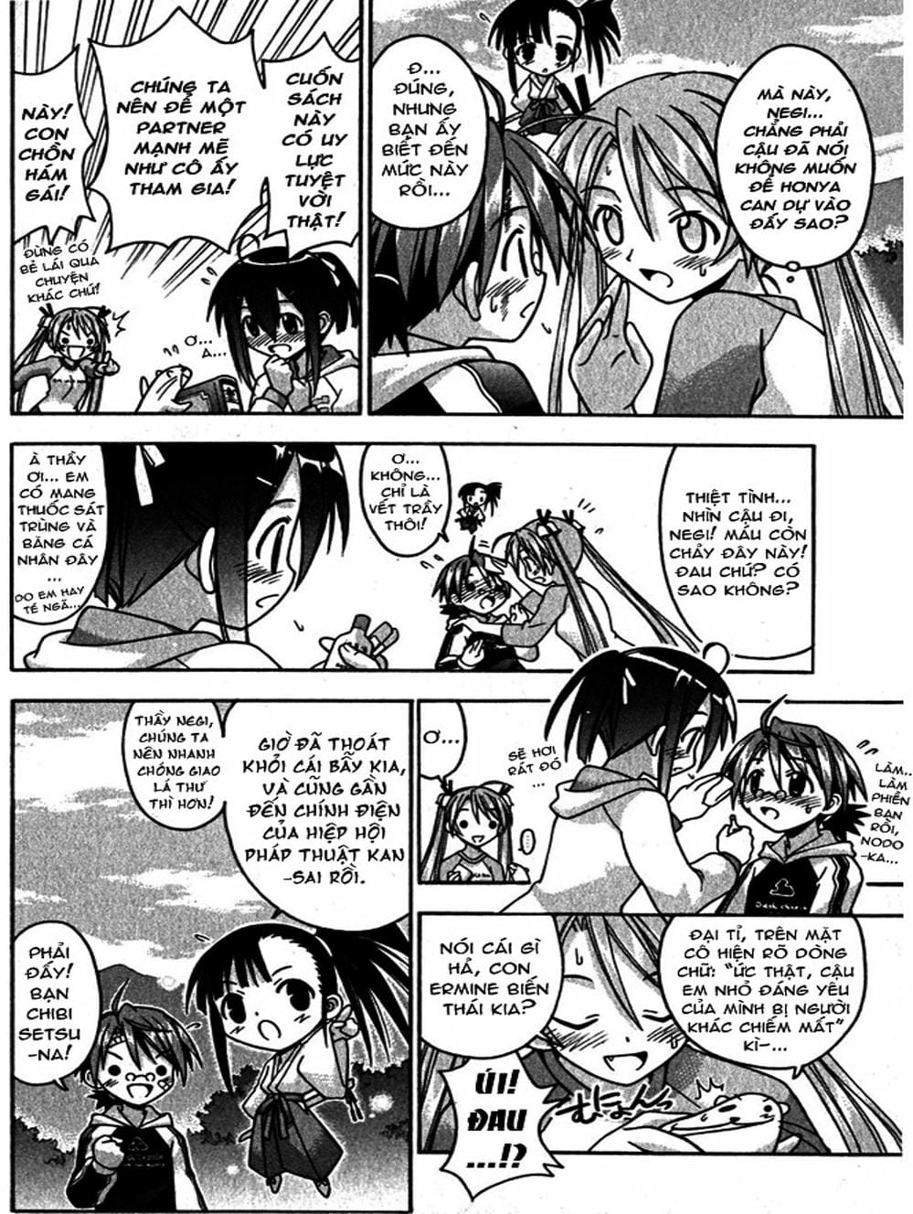 Truyện Tranh Pháp Sư Tí Hon Negima - Mahou Sensei Negima! trang 10