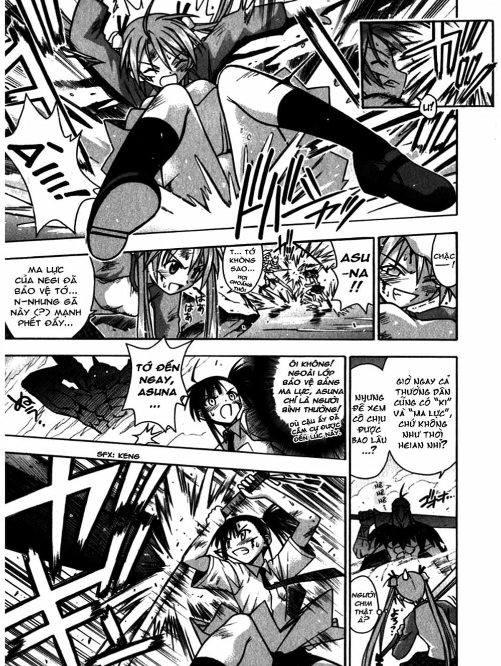 Truyện Tranh Pháp Sư Tí Hon Negima - Mahou Sensei Negima! trang 10
