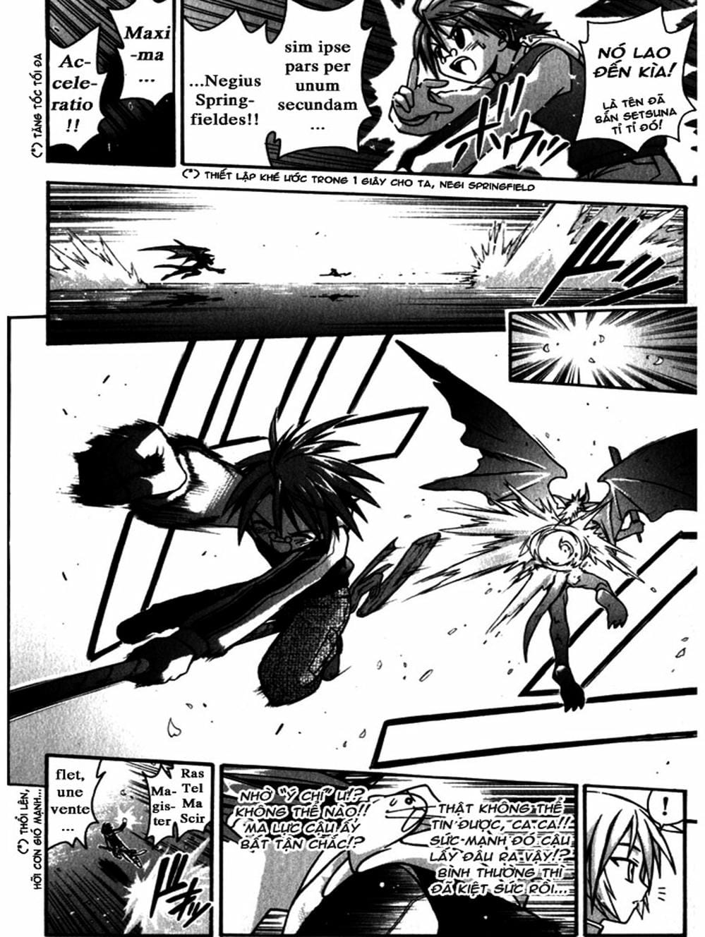 Truyện Tranh Pháp Sư Tí Hon Negima - Mahou Sensei Negima! trang 10