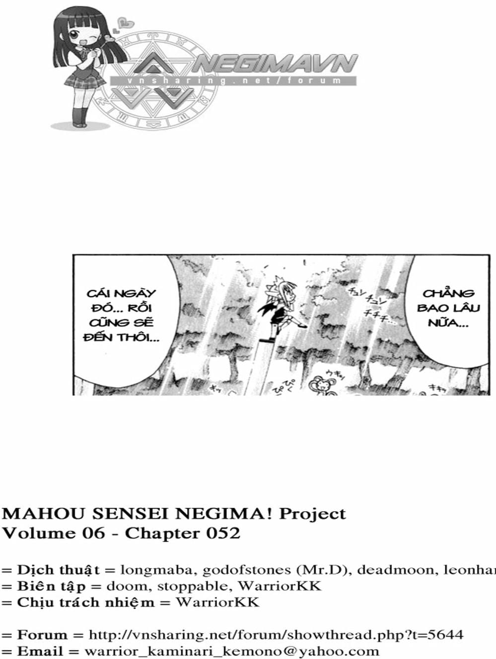 Truyện Tranh Pháp Sư Tí Hon Negima - Mahou Sensei Negima! trang 10