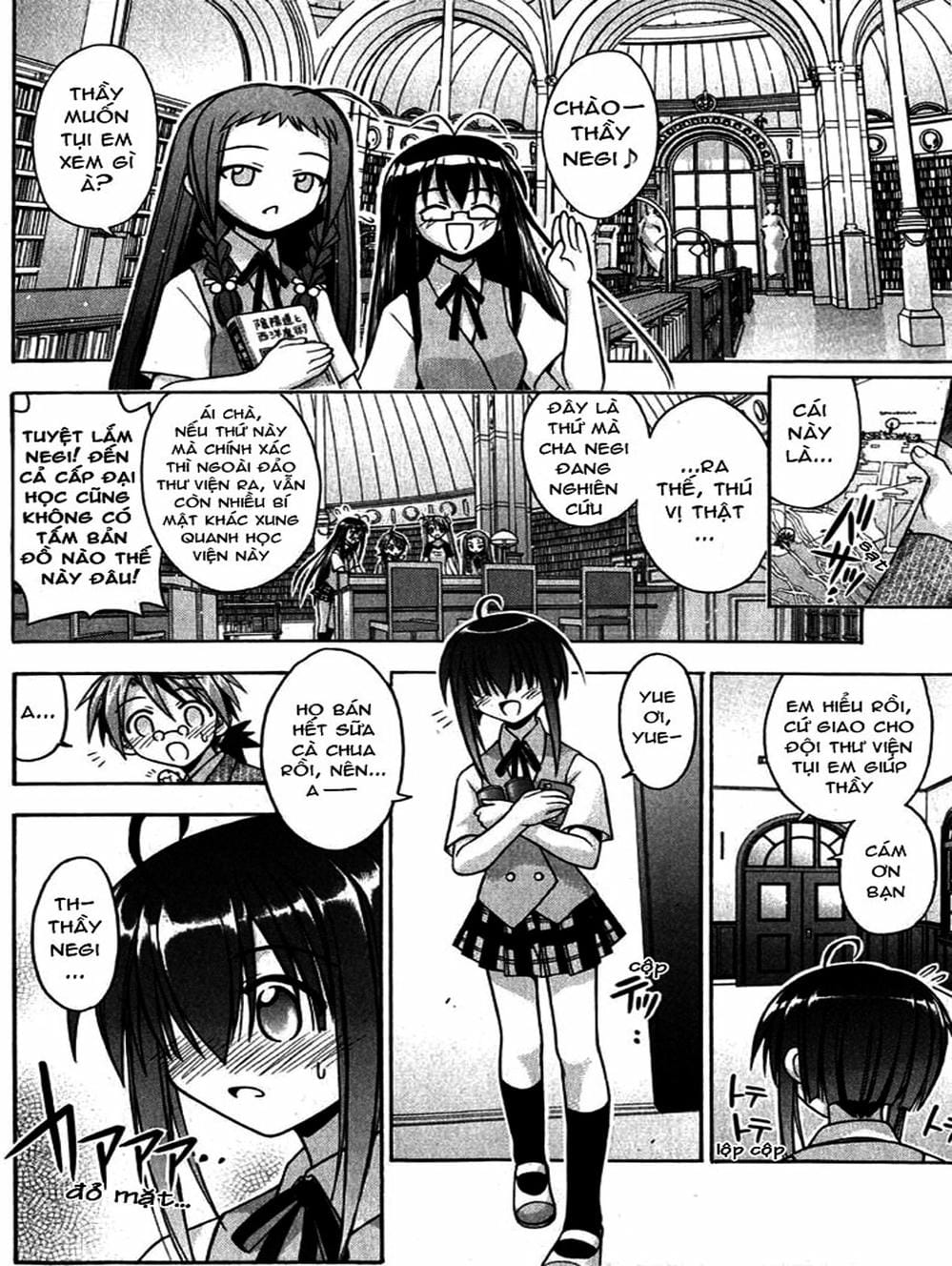 Truyện Tranh Pháp Sư Tí Hon Negima - Mahou Sensei Negima! trang 10