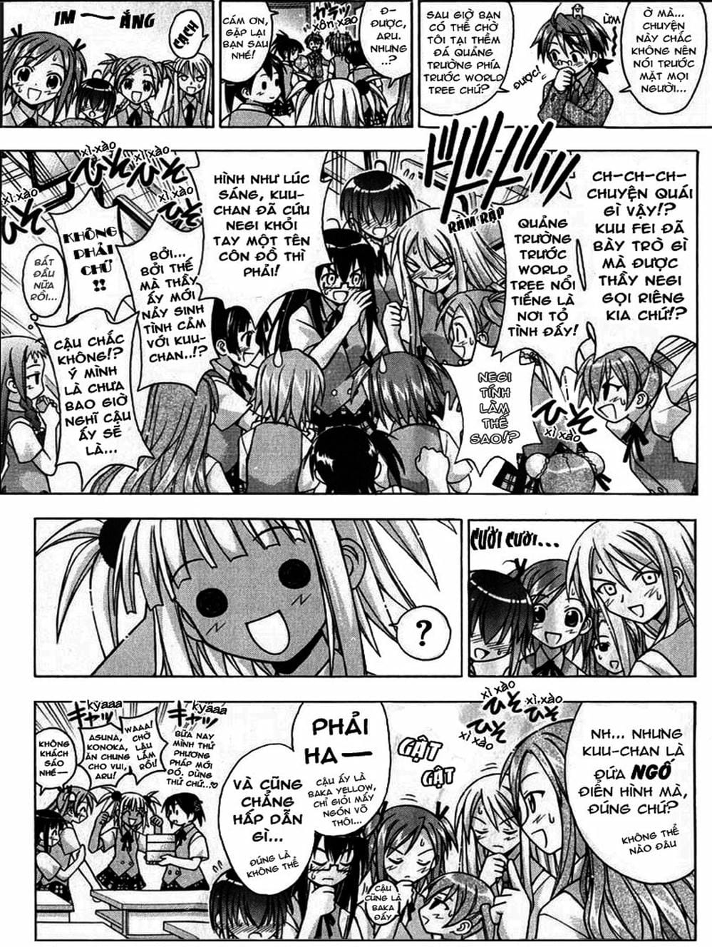 Truyện Tranh Pháp Sư Tí Hon Negima - Mahou Sensei Negima! trang 10