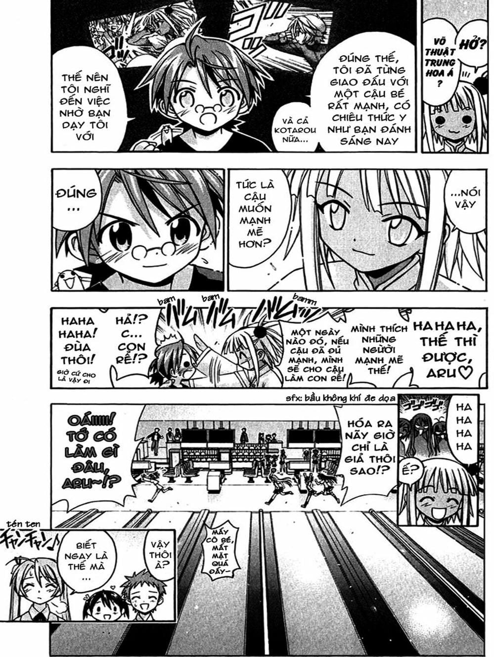 Truyện Tranh Pháp Sư Tí Hon Negima - Mahou Sensei Negima! trang 10