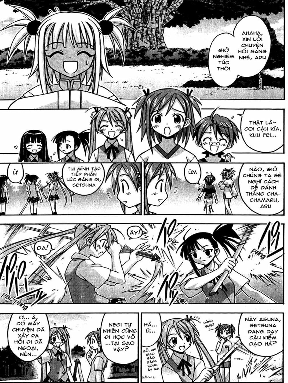 Truyện Tranh Pháp Sư Tí Hon Negima - Mahou Sensei Negima! trang 10