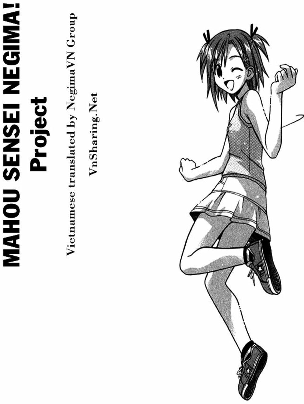 Truyện Tranh Pháp Sư Tí Hon Negima - Mahou Sensei Negima! trang 10