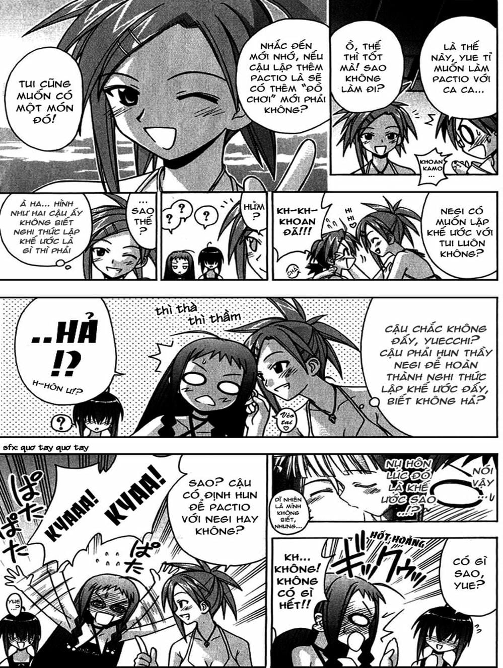 Truyện Tranh Pháp Sư Tí Hon Negima - Mahou Sensei Negima! trang 10