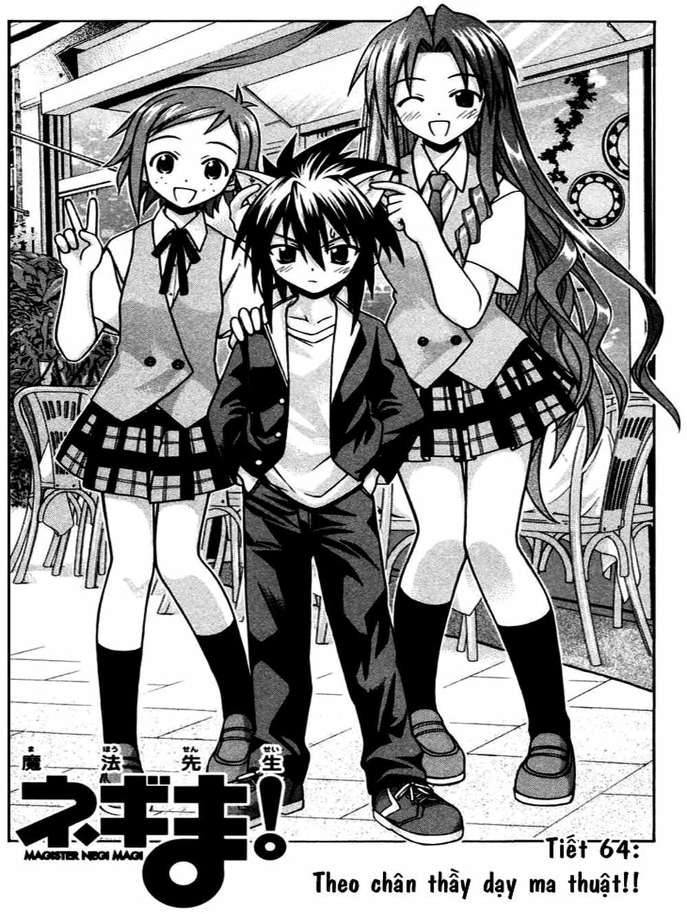Truyện Tranh Pháp Sư Tí Hon Negima - Mahou Sensei Negima! trang 10