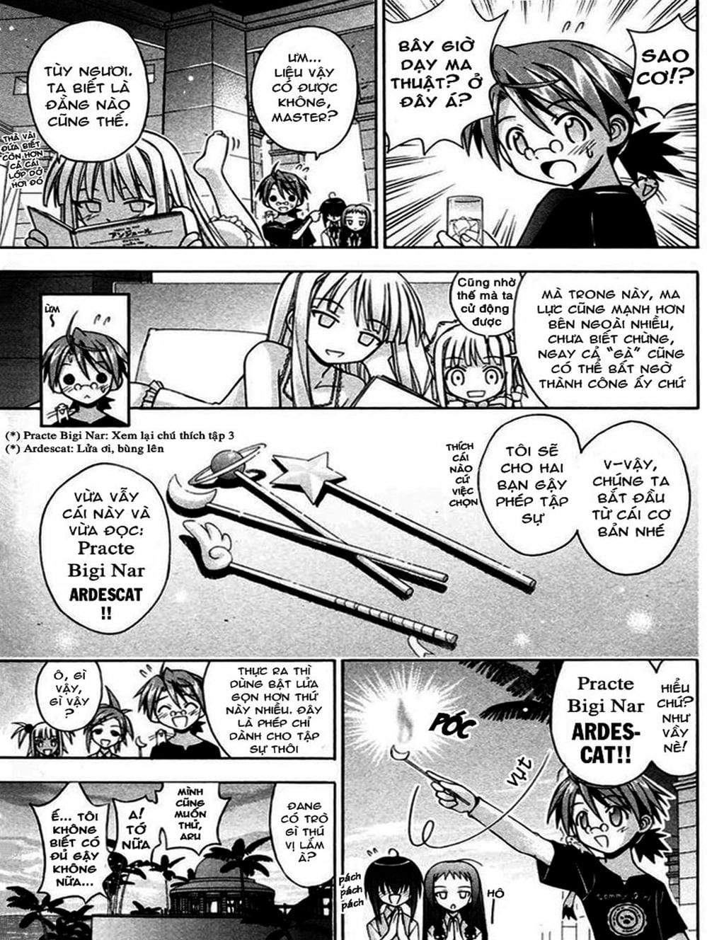 Truyện Tranh Pháp Sư Tí Hon Negima - Mahou Sensei Negima! trang 10