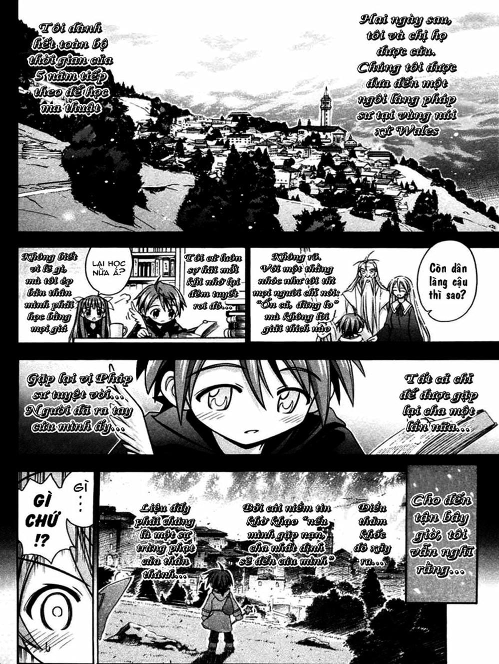 Truyện Tranh Pháp Sư Tí Hon Negima - Mahou Sensei Negima! trang 10