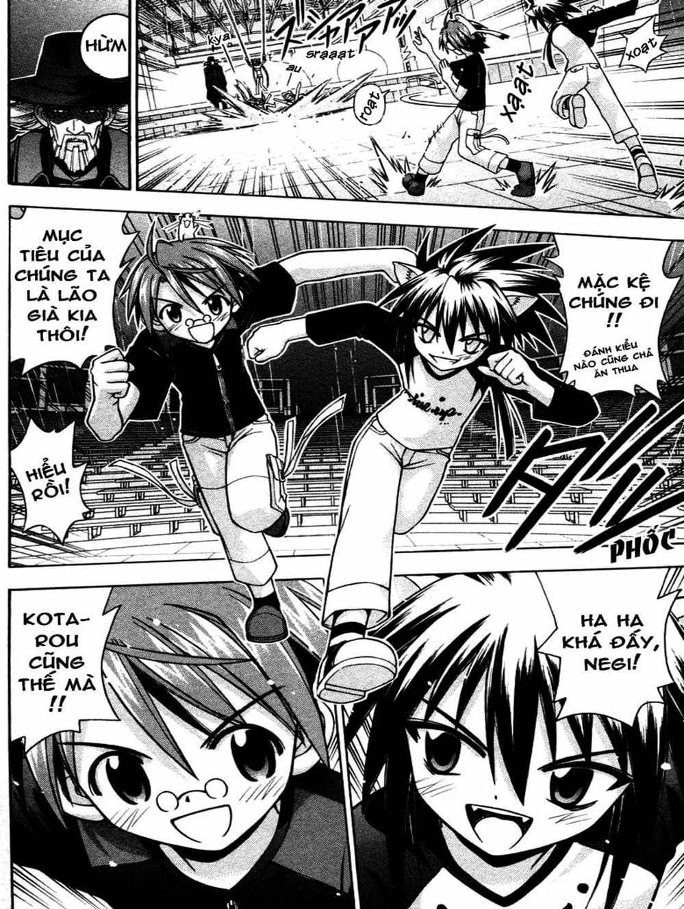 Truyện Tranh Pháp Sư Tí Hon Negima - Mahou Sensei Negima! trang 10