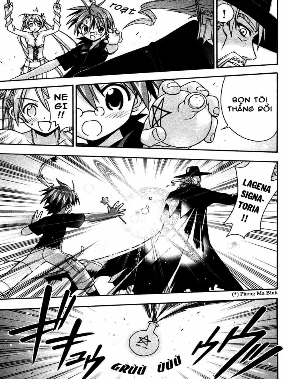 Truyện Tranh Pháp Sư Tí Hon Negima - Mahou Sensei Negima! trang 10