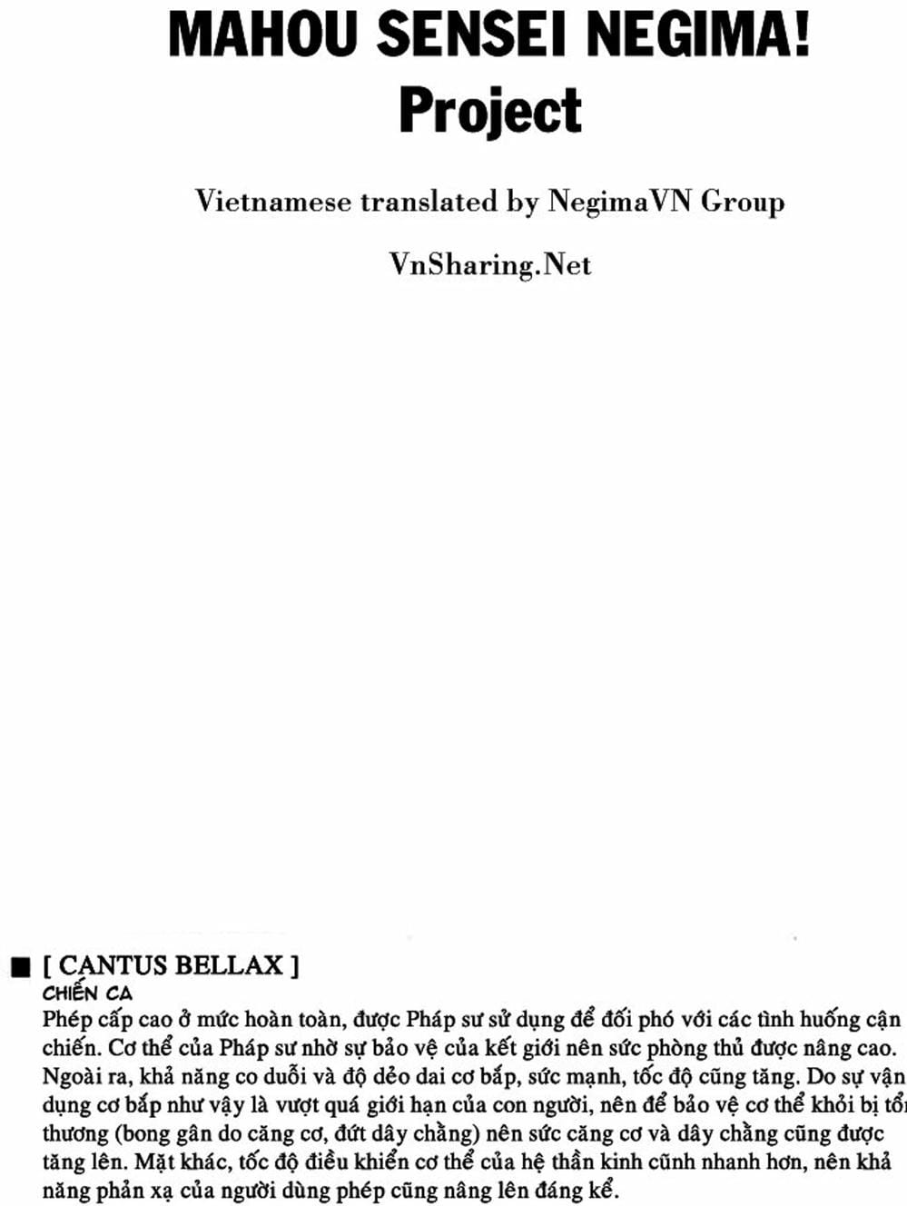 Truyện Tranh Pháp Sư Tí Hon Negima - Mahou Sensei Negima! trang 10