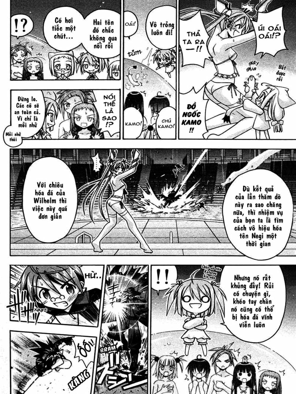 Truyện Tranh Pháp Sư Tí Hon Negima - Mahou Sensei Negima! trang 10