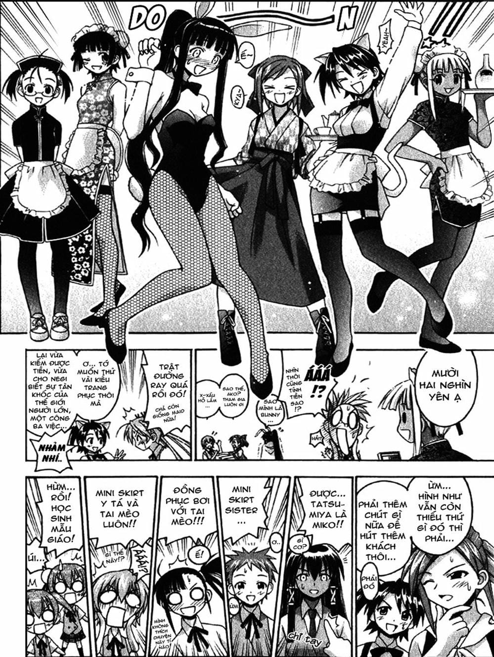 Truyện Tranh Pháp Sư Tí Hon Negima - Mahou Sensei Negima! trang 10