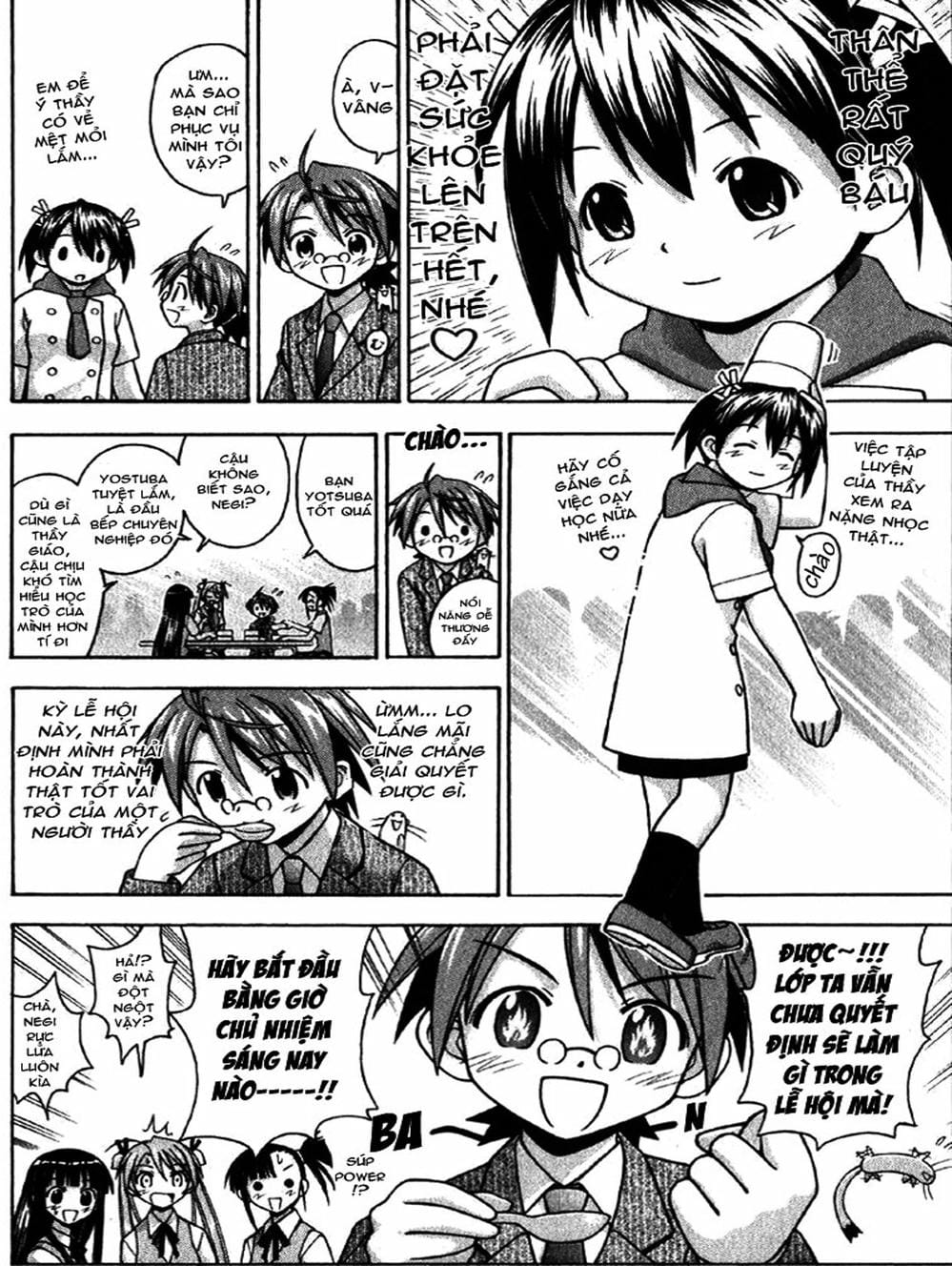 Truyện Tranh Pháp Sư Tí Hon Negima - Mahou Sensei Negima! trang 10
