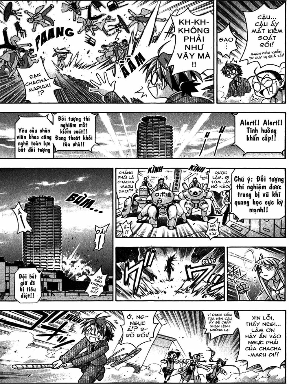 Truyện Tranh Pháp Sư Tí Hon Negima - Mahou Sensei Negima! trang 10