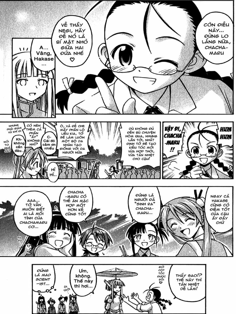 Truyện Tranh Pháp Sư Tí Hon Negima - Mahou Sensei Negima! trang 10