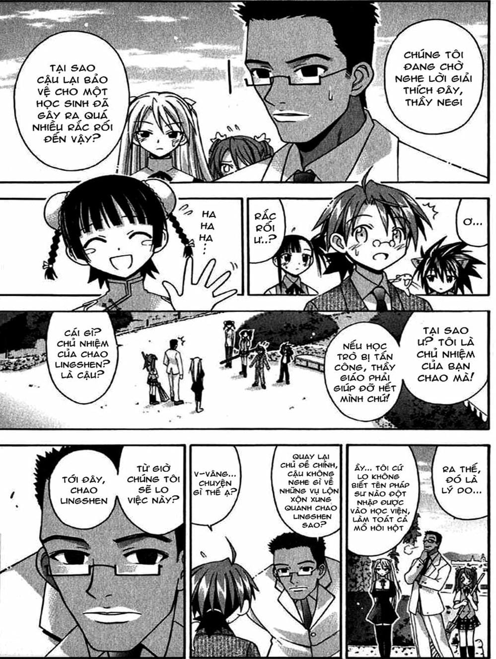 Truyện Tranh Pháp Sư Tí Hon Negima - Mahou Sensei Negima! trang 10