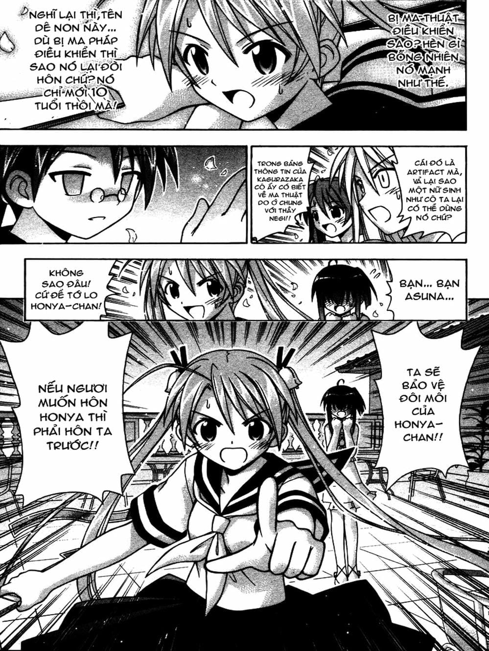 Truyện Tranh Pháp Sư Tí Hon Negima - Mahou Sensei Negima! trang 10