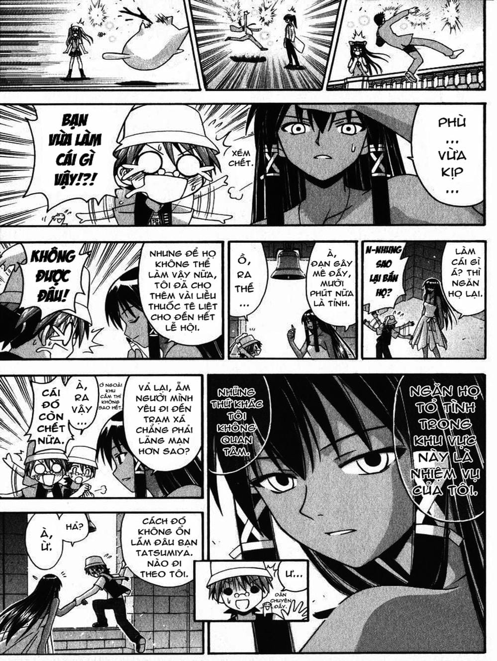 Truyện Tranh Pháp Sư Tí Hon Negima - Mahou Sensei Negima! trang 10