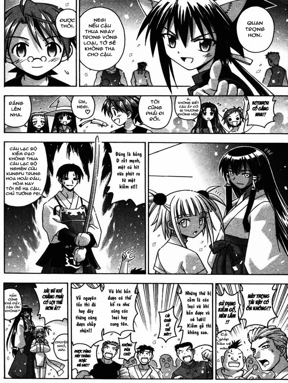 Truyện Tranh Pháp Sư Tí Hon Negima - Mahou Sensei Negima! trang 10
