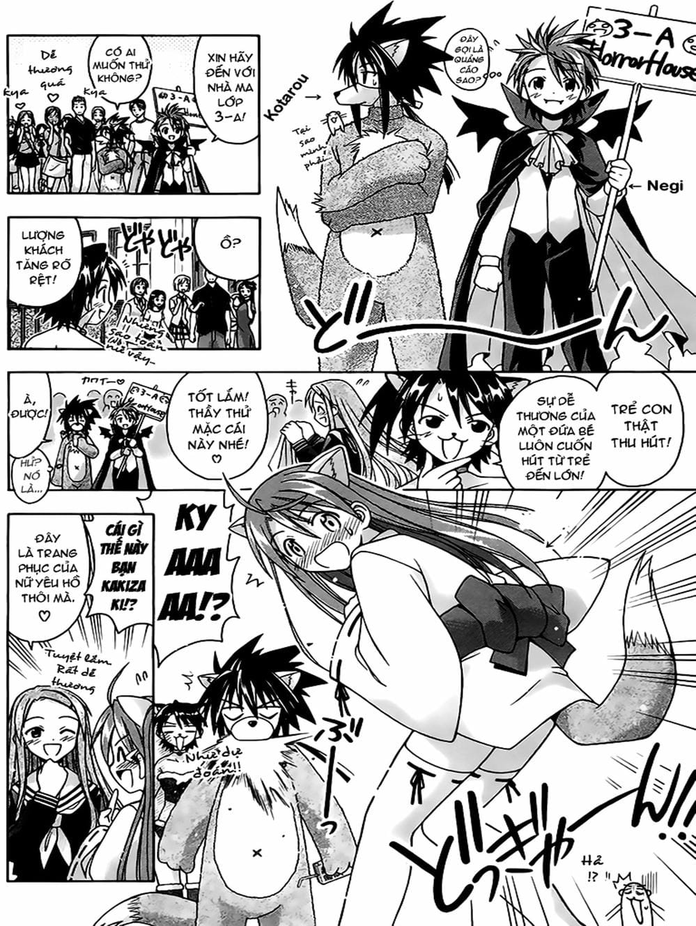 Truyện Tranh Pháp Sư Tí Hon Negima - Mahou Sensei Negima! trang 10