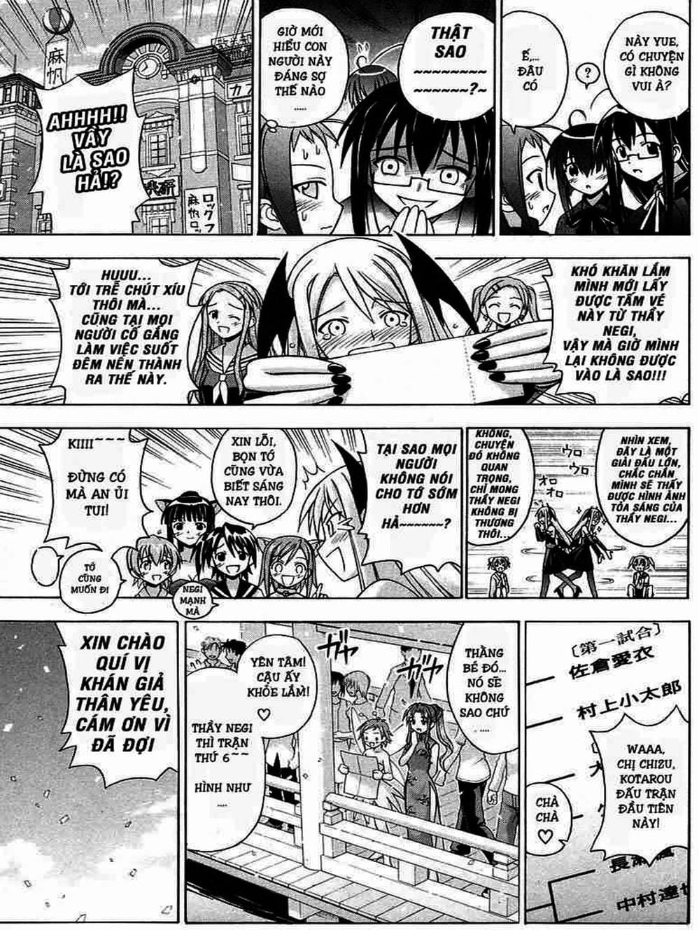 Truyện Tranh Pháp Sư Tí Hon Negima - Mahou Sensei Negima! trang 10
