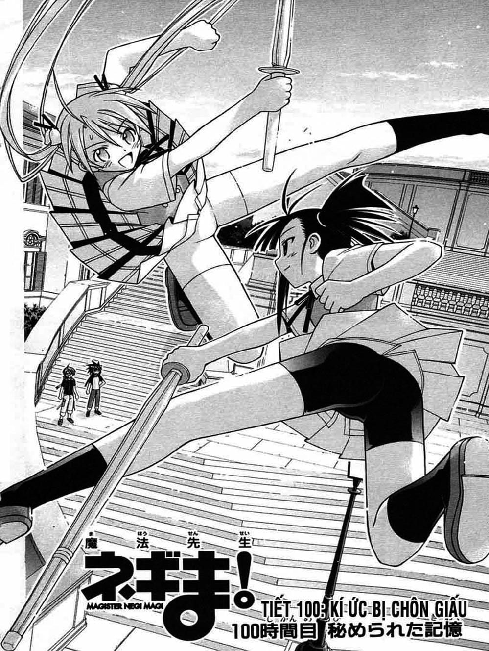 Truyện Tranh Pháp Sư Tí Hon Negima - Mahou Sensei Negima! trang 10