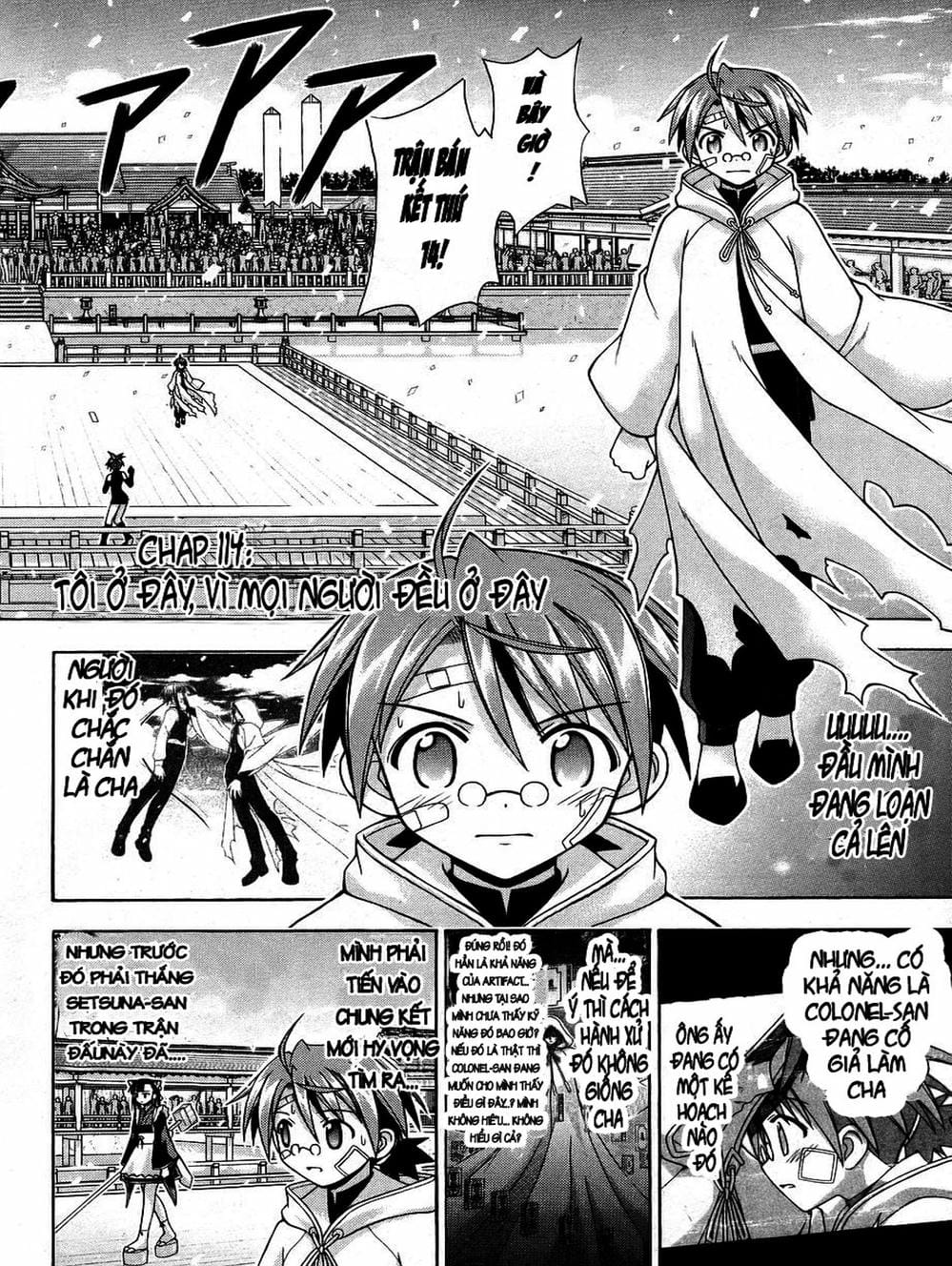 Truyện Tranh Pháp Sư Tí Hon Negima - Mahou Sensei Negima! trang 10